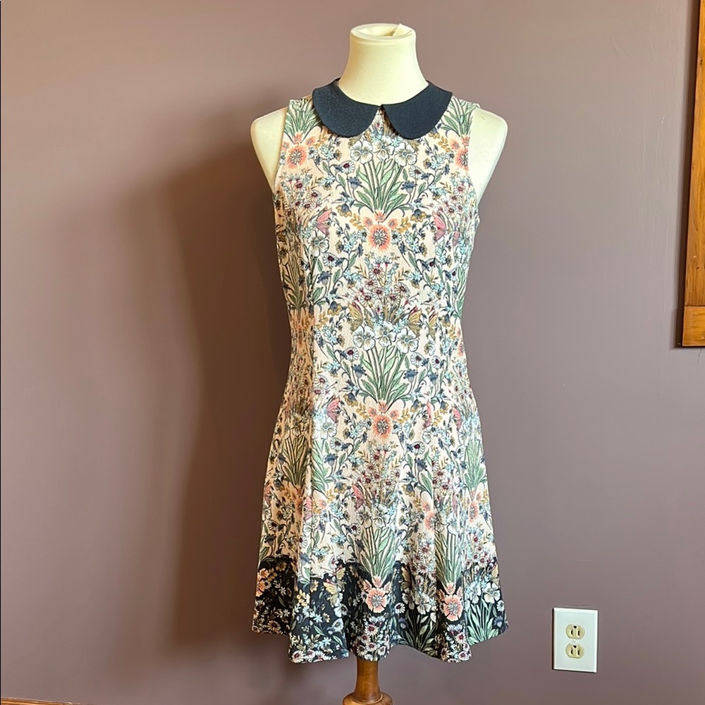 Floral Collared Dress